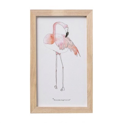 Flamingo i ramme